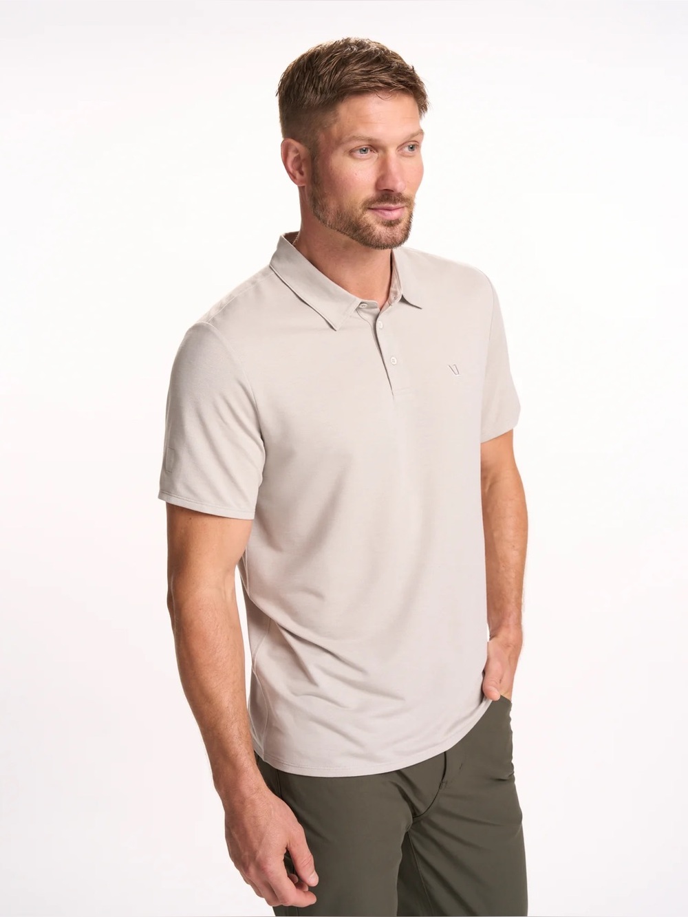 Vuori Knit Twill Polo